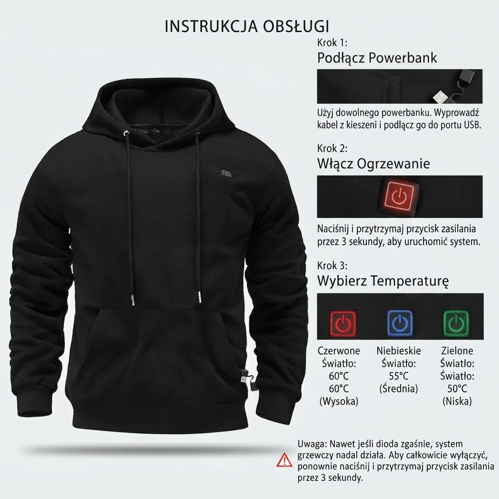 Bluza z Podgrzewaniem TermaWear™
